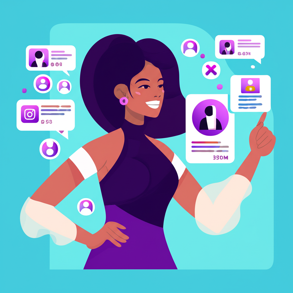 MsLunaRose on Instagram showcasing visual storytelling through high-quality photos, video reels, and interactive stories that highlight her lifestyle and fan engagement