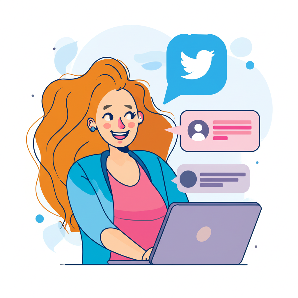 Abby Lynn actively posting and interacting with fans on Twitter for updates and behind-the-scenes glimpses