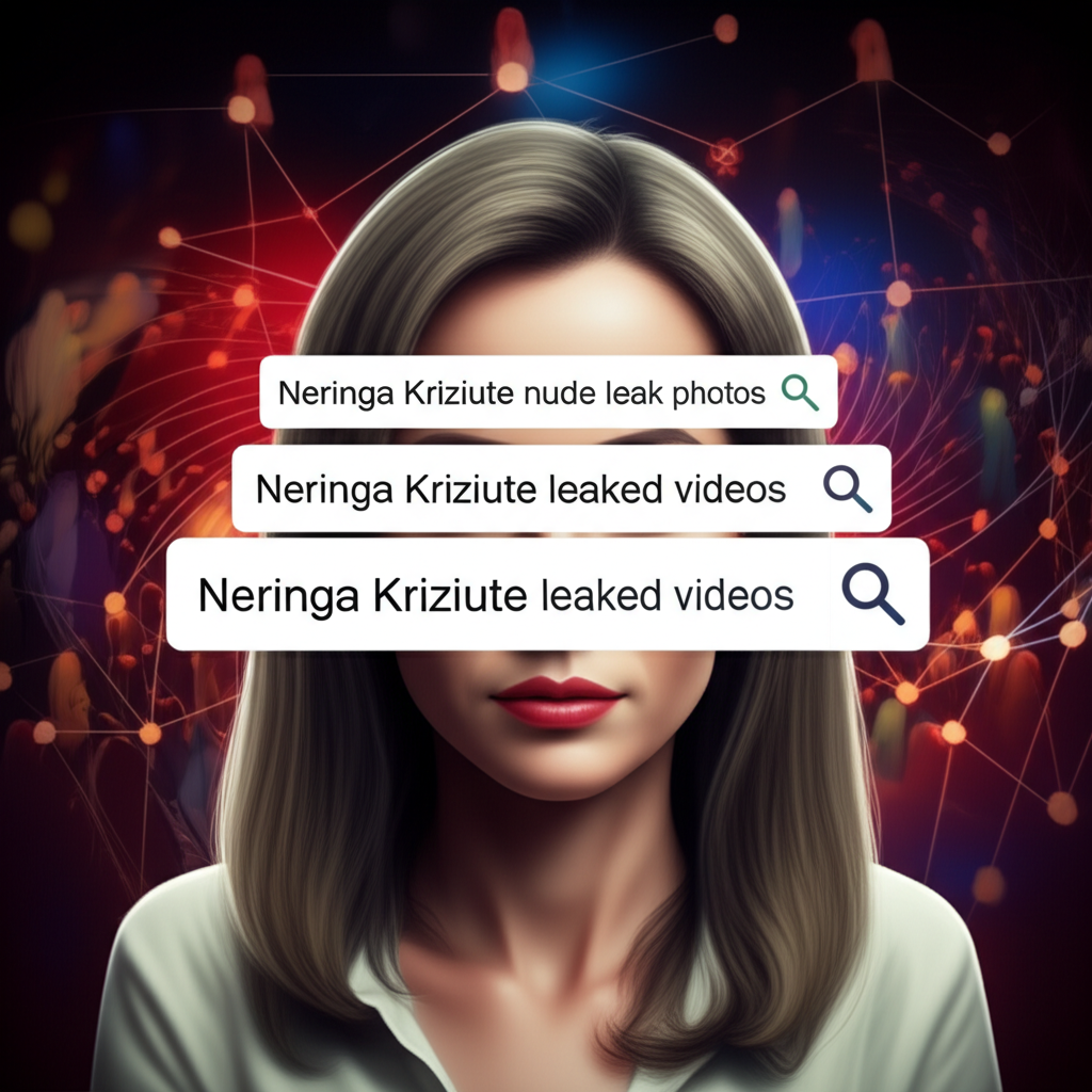 Search queries like nude leaks encircling Neringa Kriziute in the digital realm