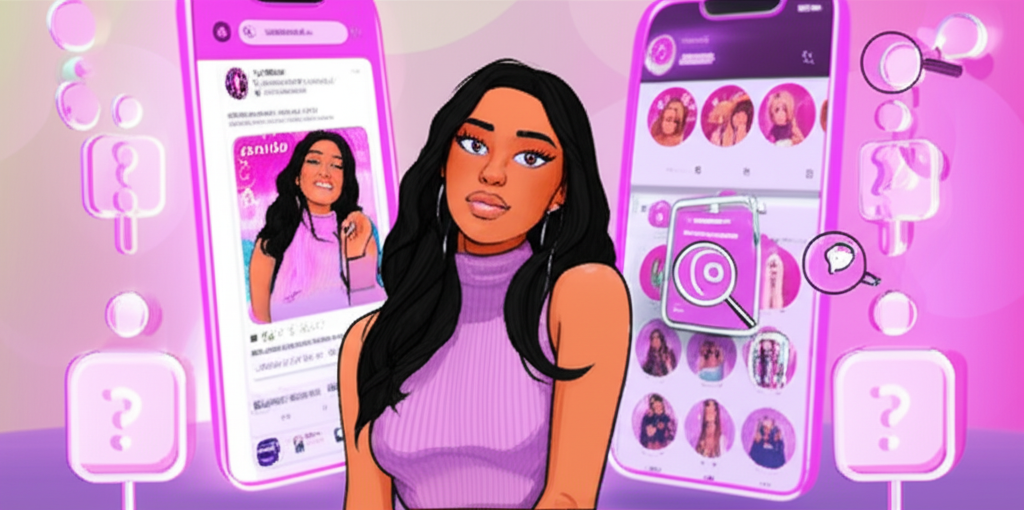 Social media influencer Melimtx engaging on Instagram and TikTok with lifestyle content and growing digital followers amid online scrutiny