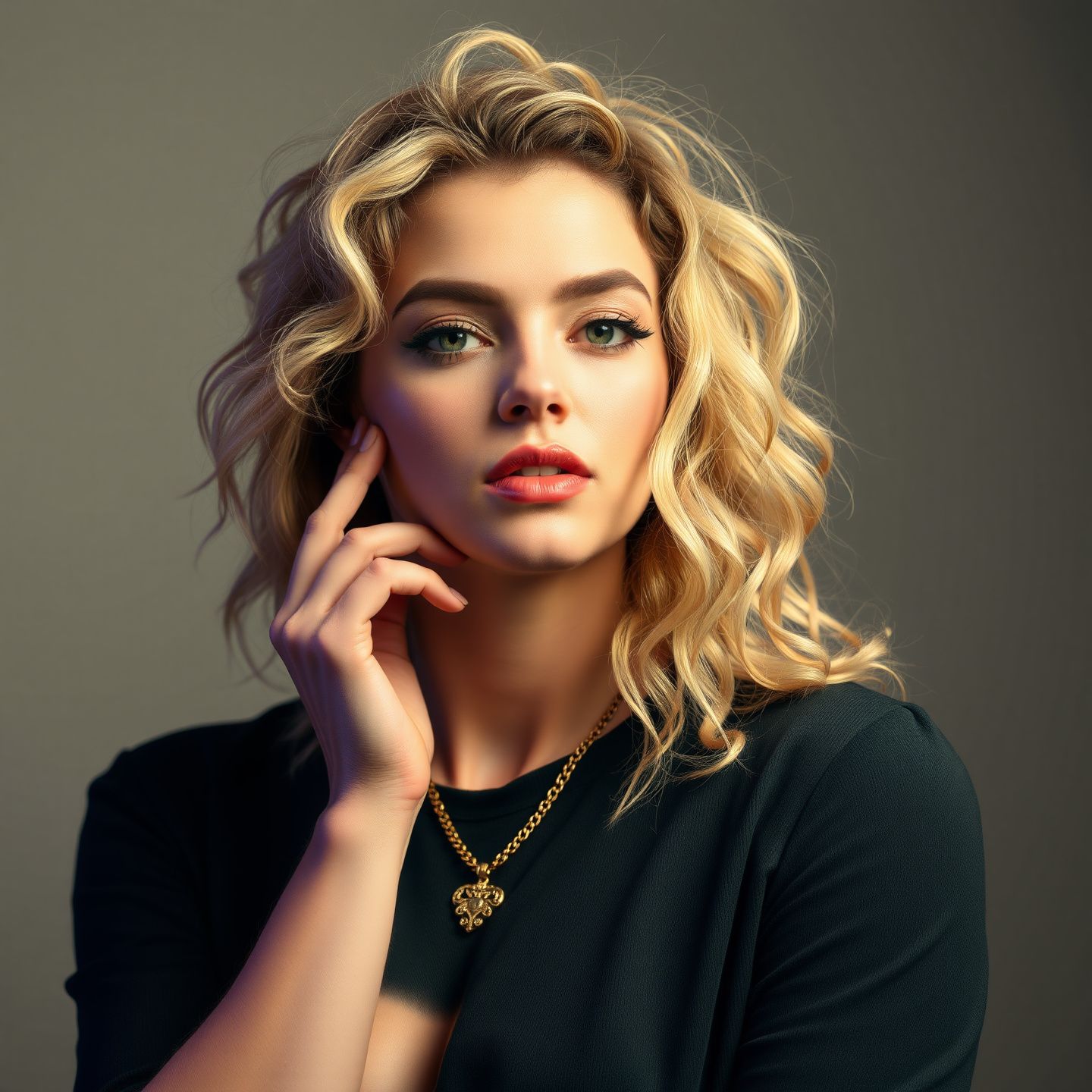 An artistic representation of Cece Rose as a prominent adult content creator building a unique niche through engaging online persona and exclusive material for her fanbase